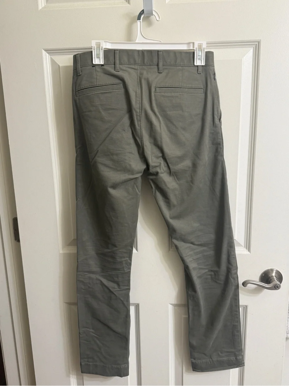 J. Crew Men's Olive Straight Chino Pants